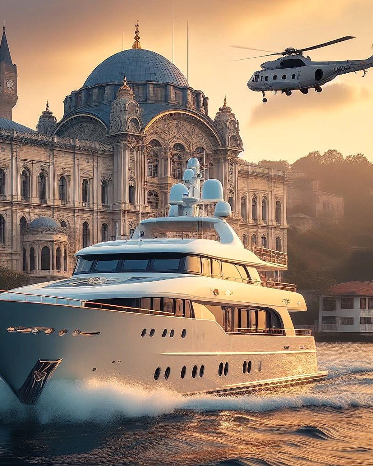 restoran ve helikopterde vip dogum gunu 3